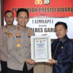 Kapolres Garut Menerima Penghargaan Presisi Award dari LEMKAPI