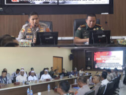Dandim 0624/ Kab.Bandung Rakor Pengamanan Haul Abuya Hasan Bin Ahmad Baharun Ke – 26