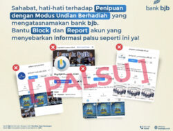 bank bjb Ingatkan Nasabah Untuk Waspadai Berbagai Modus Penipuan