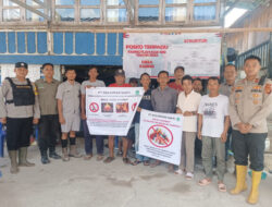 PT Kelantan Sakti Sosialisasi Karhutla di Desa Kandis Pampangan OKI