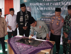 Bupati Bandung Resmikan Masjid Besar Pameungpeuk, Ini Harapannya