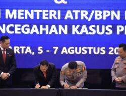 Polri dan Menteri ATR/BPN Perkuat Sinergitas Pemberantasan Mafia Tanah