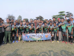 Bupati Bandung Buka Turnamen Sepak Bola Antar Linmas Desa di Ciparay