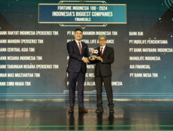 Mampu Perkuat Kinerja Bisnis,bank bjb  Raih Penghargaan IDN Fortune 100