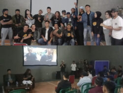 Preman Pensiun Hadiri Acara Nobar Film Sang Pusaka Putra Putri Desa Ciheulang
