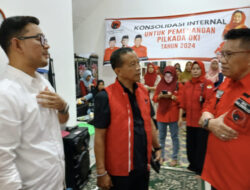 PDIP  OKI Gelar Rapat Konsolidasi, Abdiyanto Tekankan Jati Diri Partai.