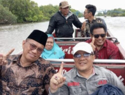 Abdiyanto Sambangi Wilayah Perairan OKI, Warga Sambut Antusias