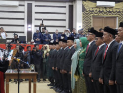 Dewan OKI Dilantik, Pj Bupati Ajak Anggota DPRD OKI Sukseskan Pilkada
