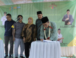 Bupati Bandung Apresiasi Penyerahan PSU Damar Mas Berbarengan Persmian SMPN 1 Banjaran
