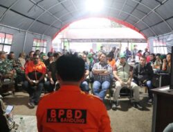 Pemkab Bandung Bersama Berbagai Unsur dan Lembaga Gelar Rapat Evaluasi Penanganan Bencana Gempa Bumi