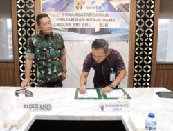 bank bjb Perkuat Sinergi Kolaborasi dengan TNI AD melalui Kerjasama Kredit Ritel