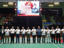 Open Tournament Bulu Tangkis Piala Panglima TNI Digelar di Bandung