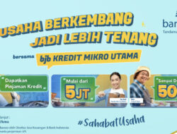 Usaha Berkembang Jadi Lebih Tenang bersama bjb Kredit Mikro Utama