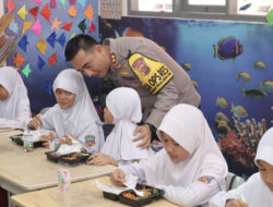 Polres Cianjur Luncurkan Program Makan Sehat dan Bergizi Gratis Untuk Siswa SD