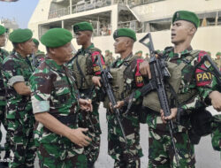 Pangdam III/Slw Berangkatan Satgas Yonif 312/KH ke Papua