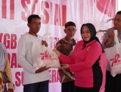 HKGB ke-72 Bhayangkari OKI Gelar Baksos Hingga Sembako Murah