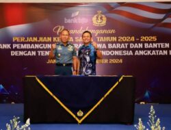 Perkuat Sinergitas, bank bjb Tandatangani PKS Penggunaan Produk dan Jasa Layanan Perbankan dengan TNI Angkatan Laut