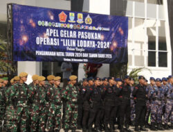 Pj Wali Kota Pimpin Apel Gelar Pasukan Operasi Lilin Lodaya 2024