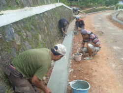 Terkait Papan Proyek Tidak Dipasang Pembangunan TPT di Kampung Cimahi, Ini Alasannya?