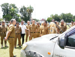 Tertibkan Aset Daerah, Pemkab OKI Lakukan Pendataan Kendaraan Dinas