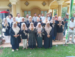 Silaturahmi Lebaran Kanco Lamo Pedamaran, Tebar Kepedulian untuk Anak Yatim