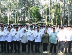Ratusan Pejabat Pemkab Bandung Dilantik Kang DS di Hulu Sungai Citarum