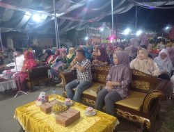 Resepsi HUT RI ke-80 di Pedamaran I Meriah, Warga Terhibur Musik ARSA