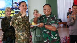 Kenakan Seragam Komcad, Bupati OKI Tunjukan Solidaritas TNI dan Masyarakat