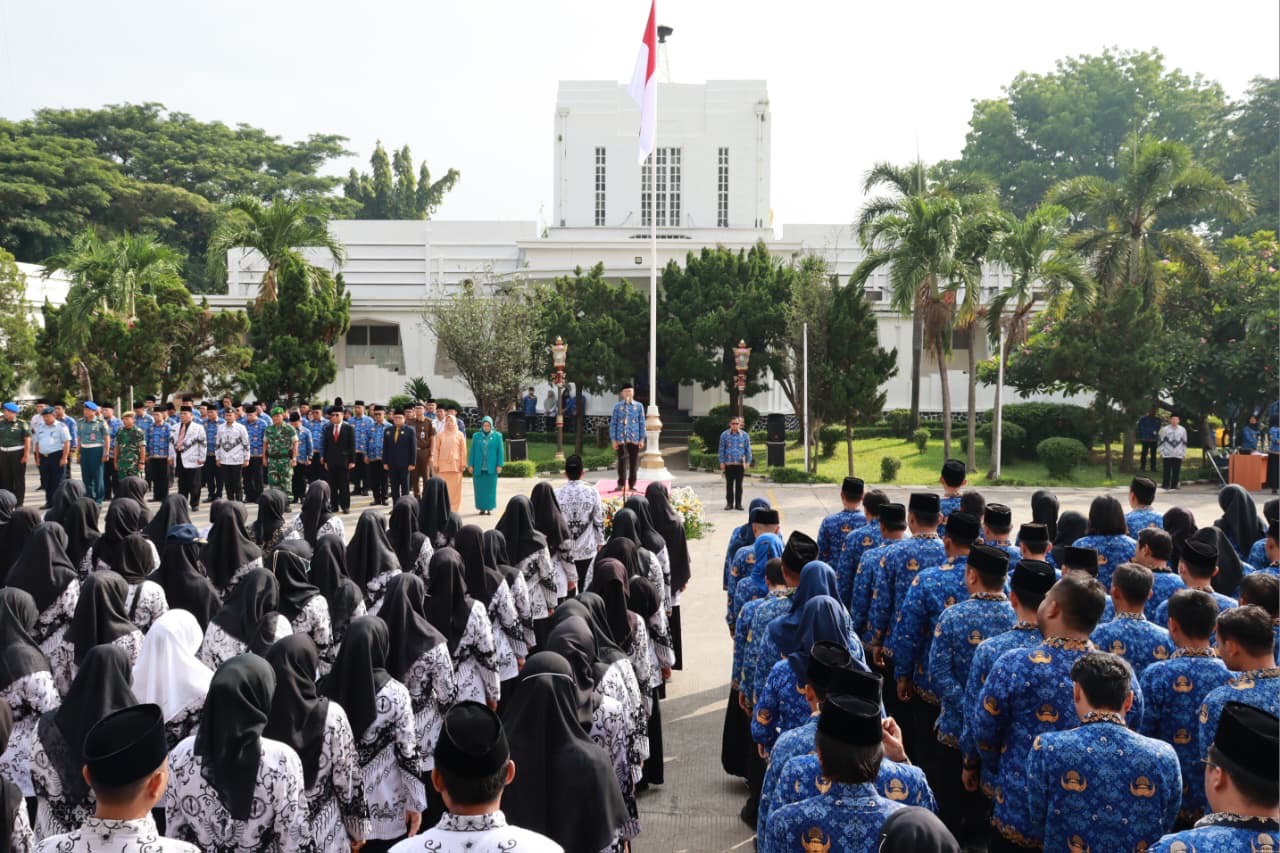 Pemkot Cirebon Peringati HUT ke-54 KORPRI, HUT PGRI ke-80