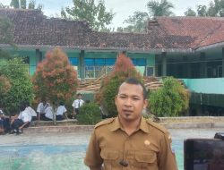 Akibat Diguyur Hujan Dua Hari, Bangunan SMPN 3 Banjarsari Ciamis Ambruk