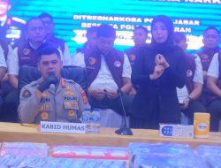 Ganja Sintetis Beredar, Polda Jawa Barat Sita Ribuan Gram dan Bibit Produksi