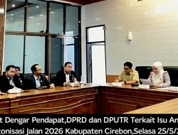 RDP DPRD dan DPUTR Kabupaten Cirebon Bahas Klarifikasi Anggaran Betonisasi Jalan 2026