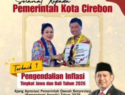 Pemkot Cirebon Raih Penghargaan Terbaik Pengendalian Inflasi 2026, Daddy Rohanady Beri Apresiasi
