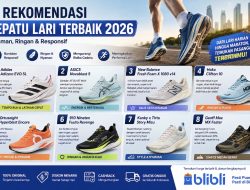 Ini Dia Rekomendasi Sepatu Lari Yang Bagus dan Nyaman