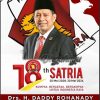 Dirgahayu ke-18 SATRIA, Daddy Rohanady: Terus Jadi Garda Terdepan Pengabdian untuk Masyarakat