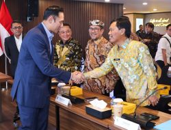 Effendi Edo Hadiri Pertemuan Kunci Bersama Bersama Menko AHY di Jakarta