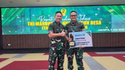 Liputan TMMD di OKI Raih Juara III Lomba Jurnalistik TNI AD