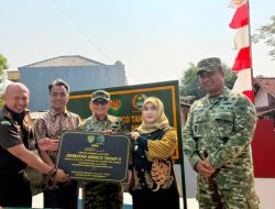Wawali Resmikan Jembatan Armco Sungai Sijarak ,Wujud Sinergitas TNI dan Masyarakat