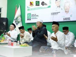 Ketua Fraksi PKB DPRD Kabupatan Bandung, Tarsa Witarya Hadiri Mujahadah Dan Tirakat Politik