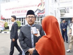 Sidkon Dj Apresiasi Pemberian Remisi HUT ke-81 RI di Lapas Banceuy Bandung