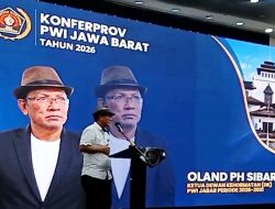 Oland PH Sibarani Kembali Pimpin Dewan Kehormatan PWI Jabar Periode 2026–2031