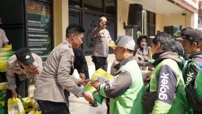 Polres Cimahi Gandeng 200 Ojol Jadi Mitra Strategis Jaga Kamtibmas