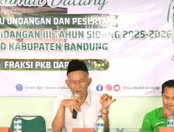 Reses Masa Sidang III, Ketua Fraksi PKB DPRD Kab.Bandung, H. Tarsa Witarya Soroti Infrastruktur dan Pemenuhan Air Bersih