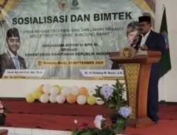 Dadang Naser Kawal Bintek Rehabilitasi Hutan dan Lahan di Bandung dan Bandung Barat